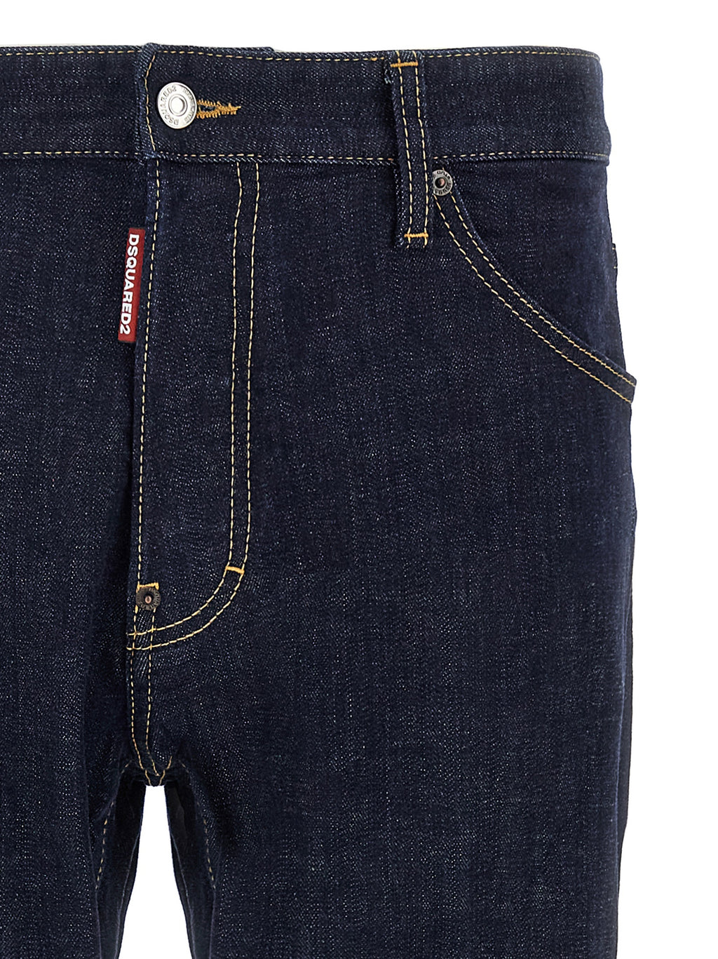 Dsquared² Blaue Baumwoll-Jeans im Slim Fit