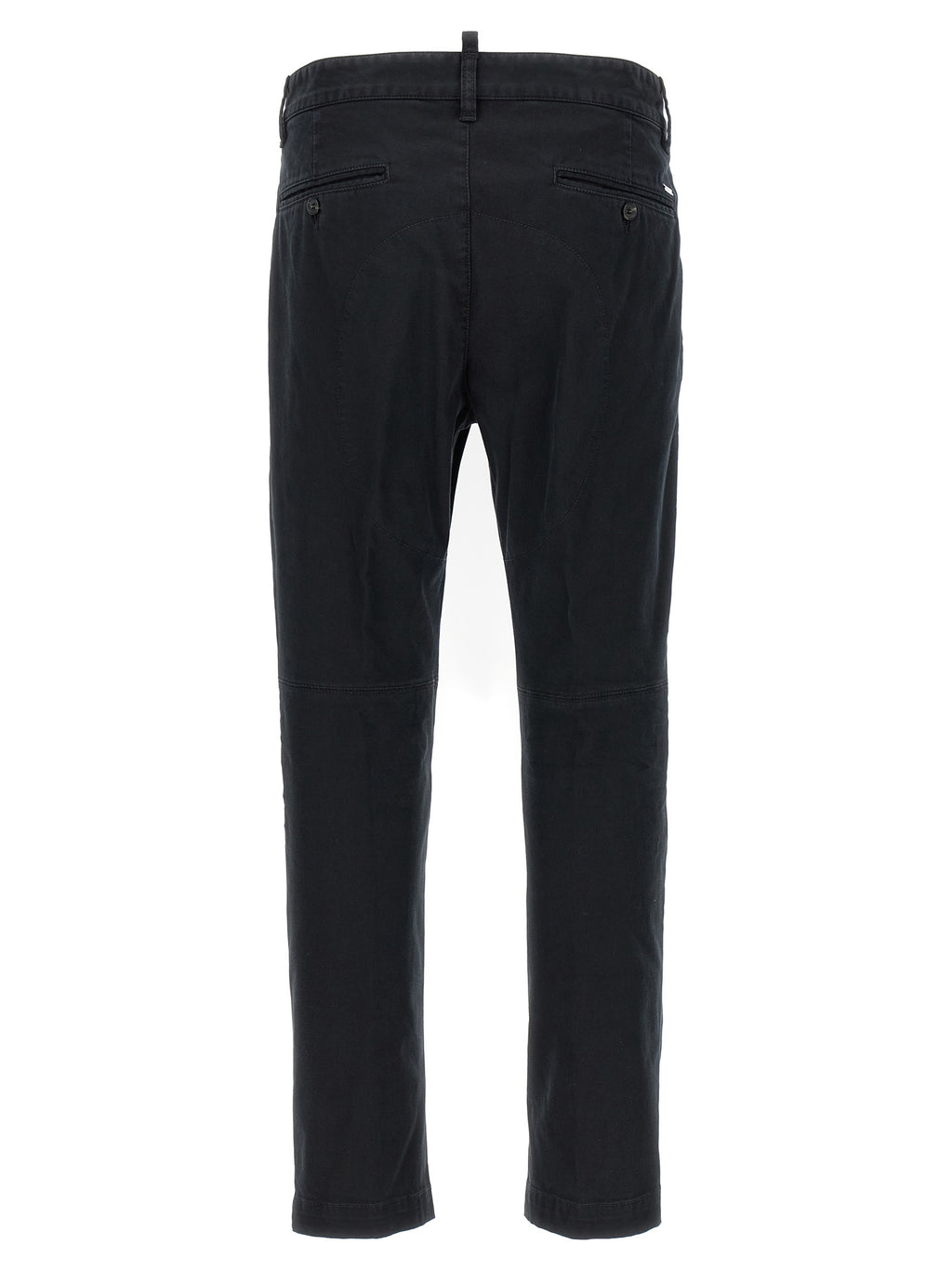 Dsquared² Schwarze Baumwoll-Chino-Hose