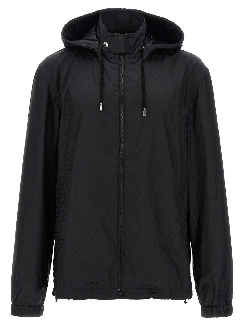 Alexander McQueen Schwarze Polyamid-Shell-Jacke