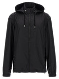 Alexander McQueen Schwarze Polyamid-Shell-Jacke