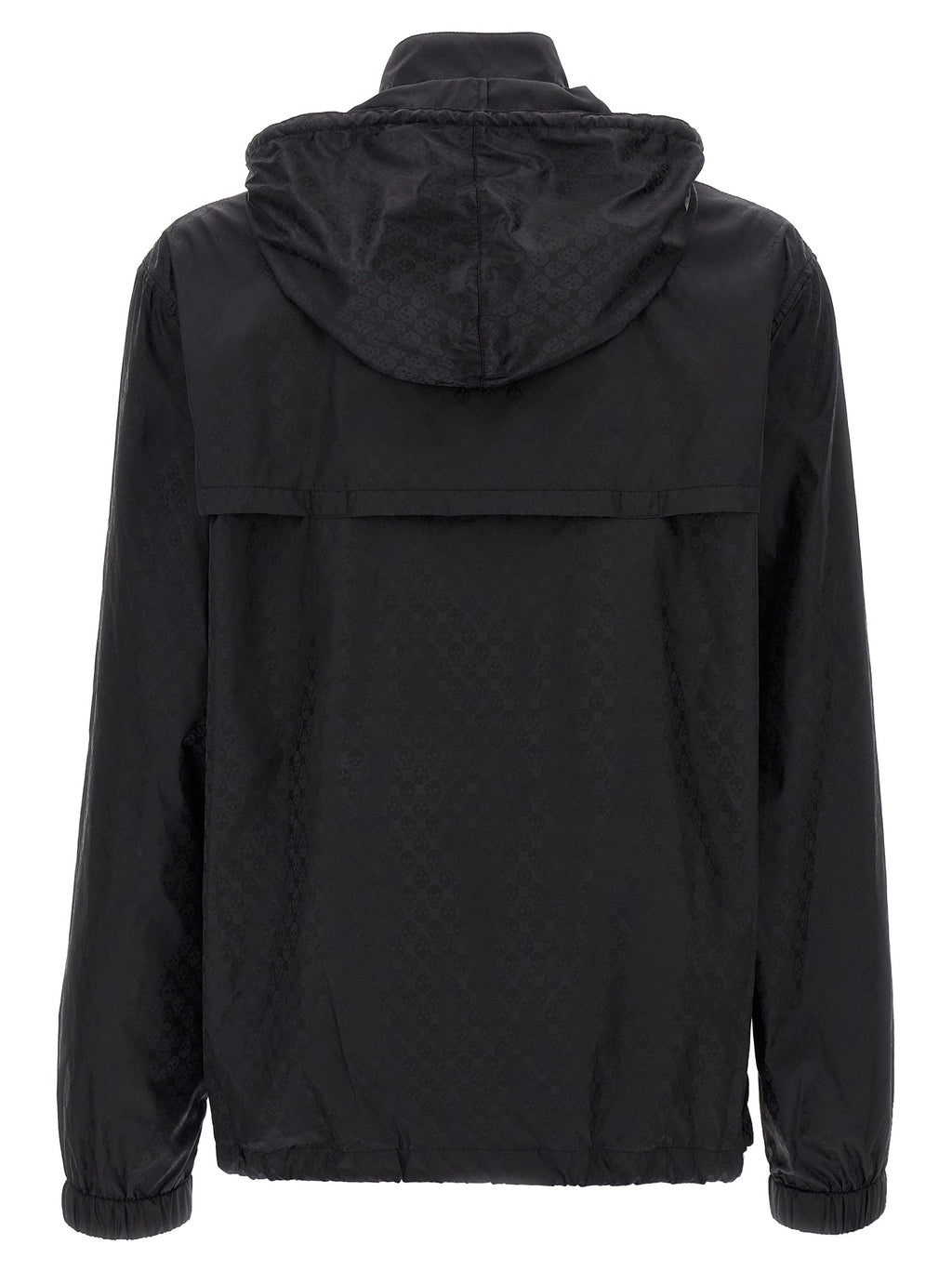 Alexander McQueen Schwarze Polyamid-Shell-Jacke