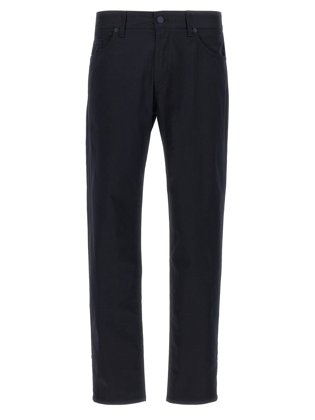 Hugo Boss Blaue Baumwoll-Freizeithose