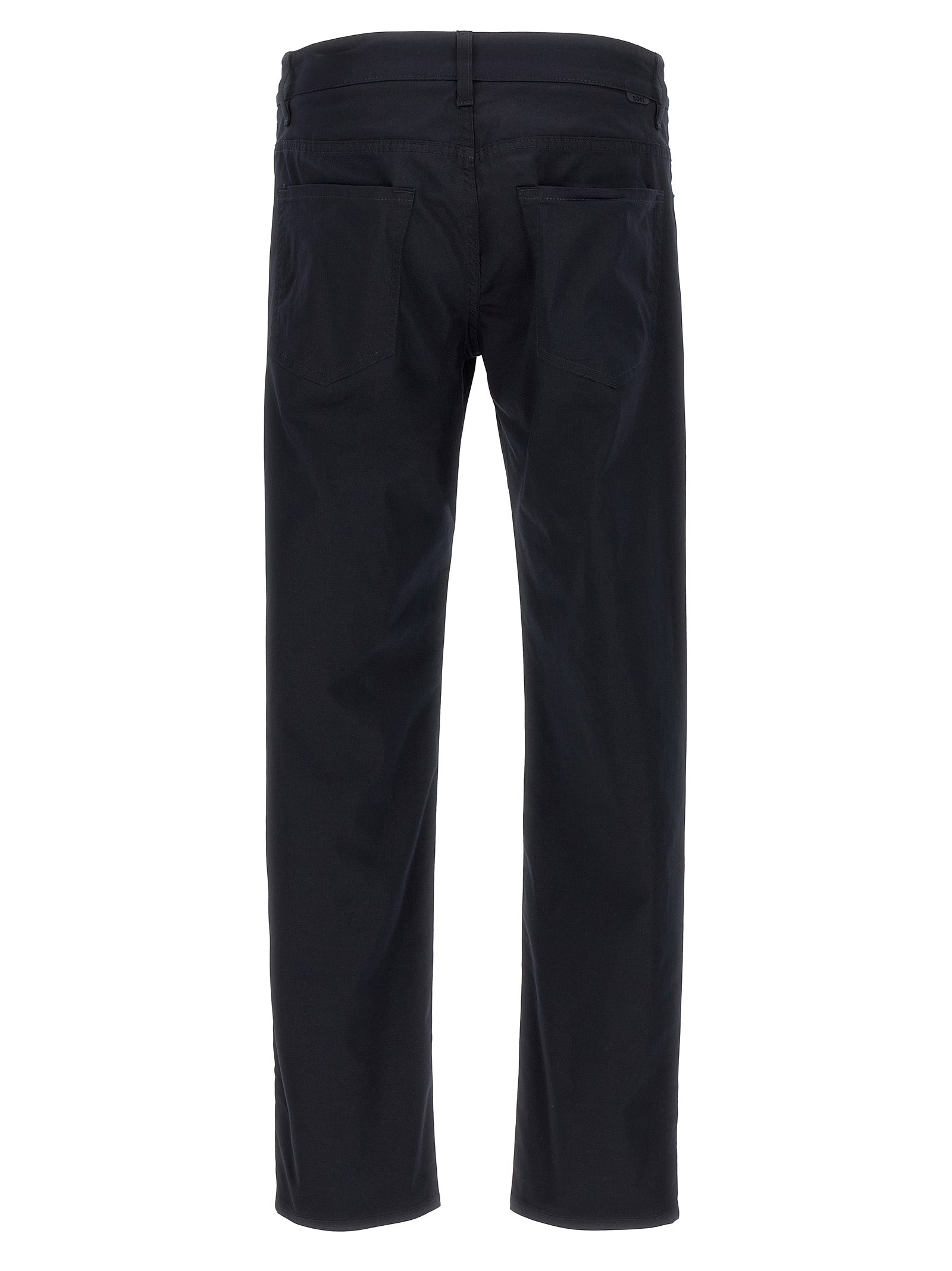 Hugo Boss Blaue Baumwoll-Freizeithose