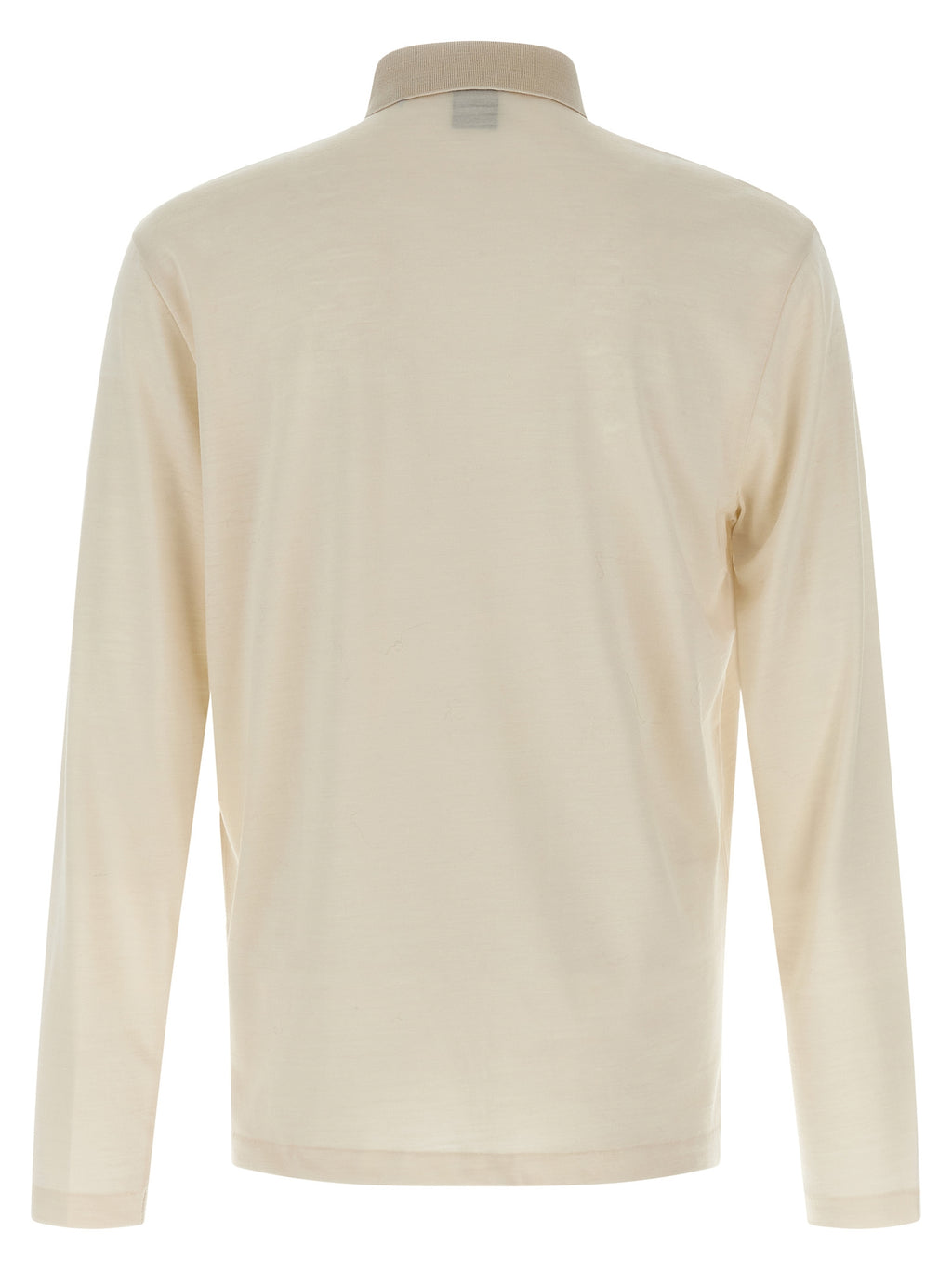 Hugo Boss Beige Woll-Poloshirt