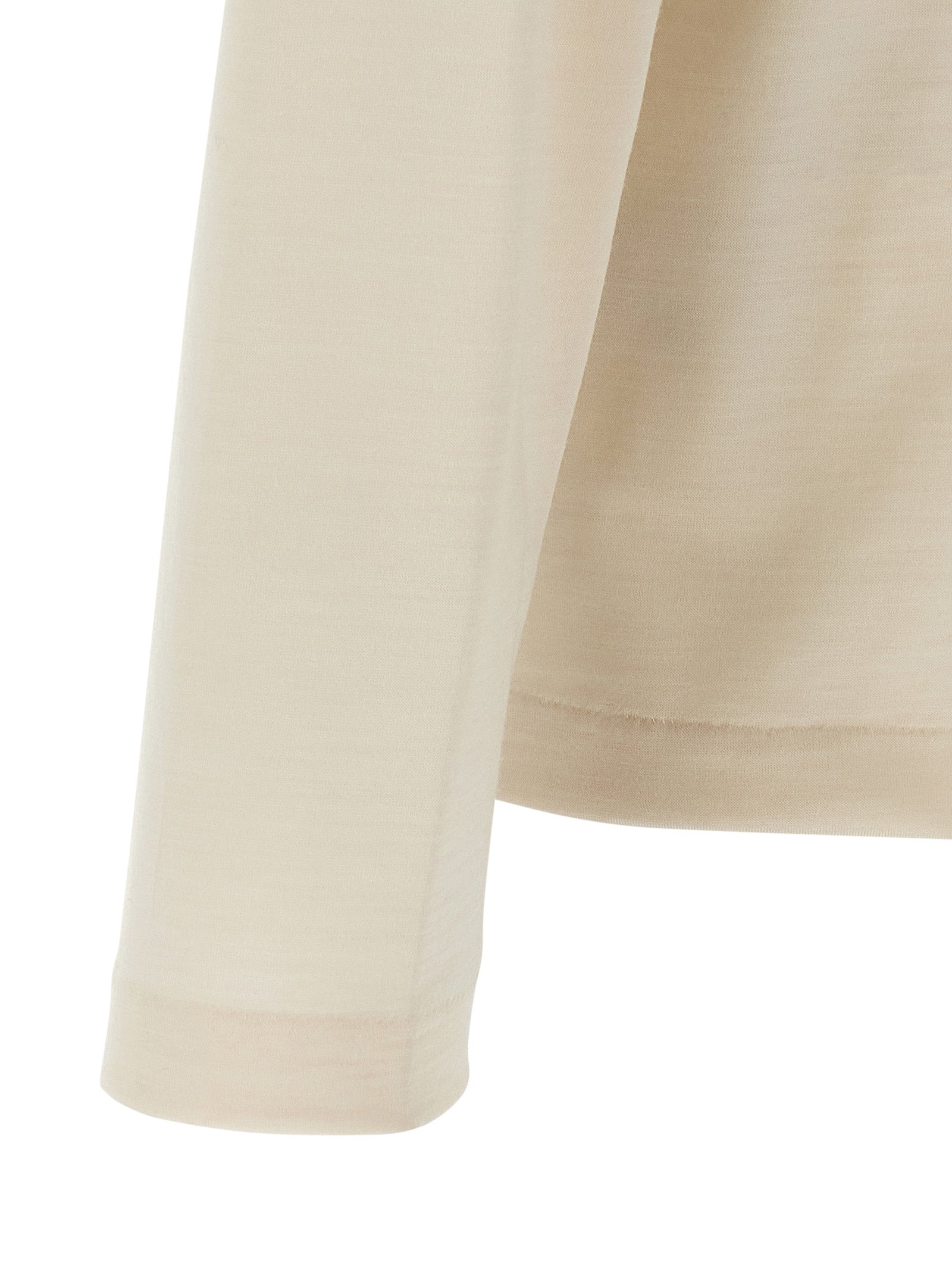 Hugo Boss Beige Woll-Poloshirt