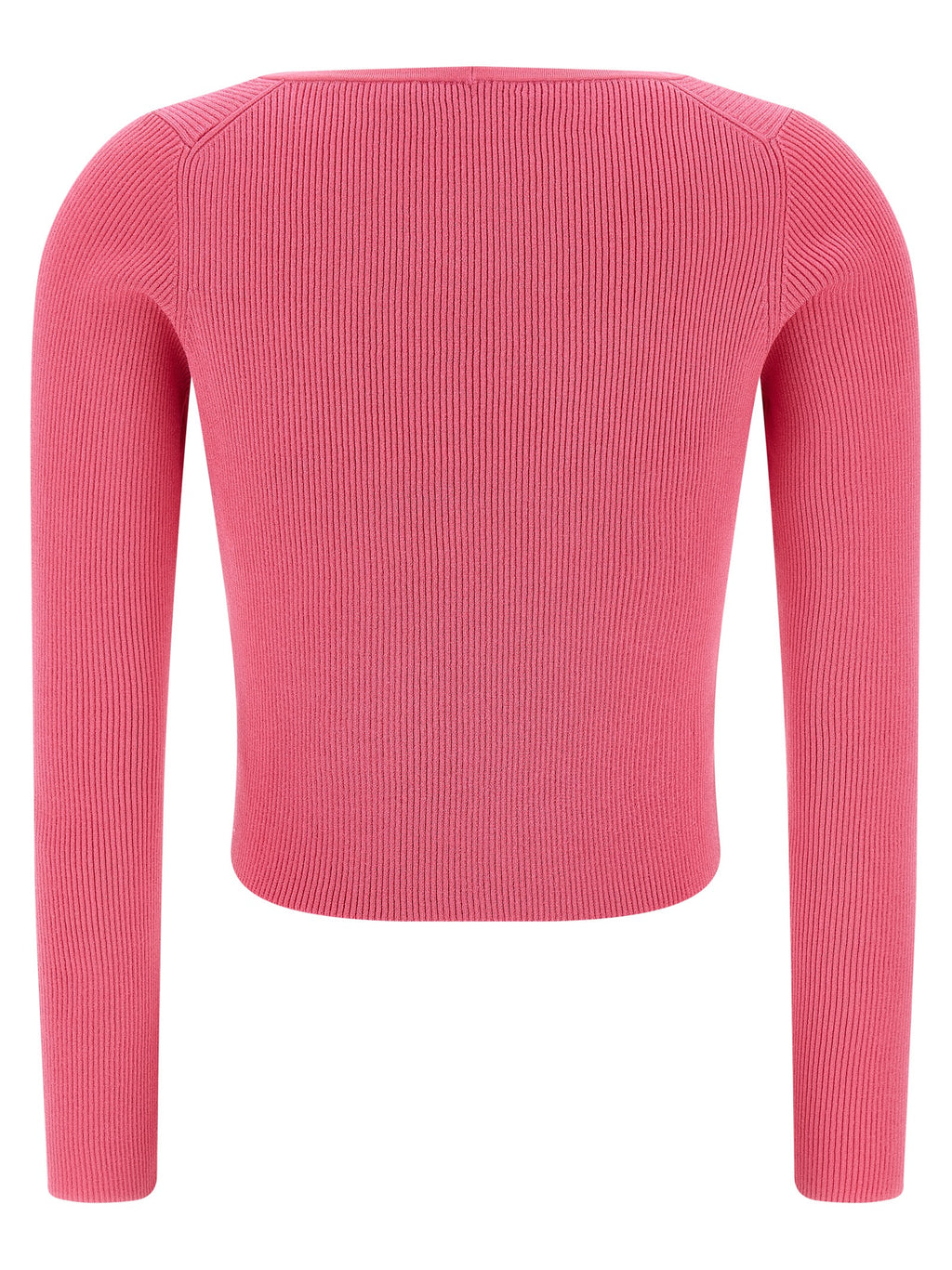 Versace Fuchsia Viskose-Strickjacke