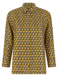 Max Mara Mehrfarbige Seidenbluse