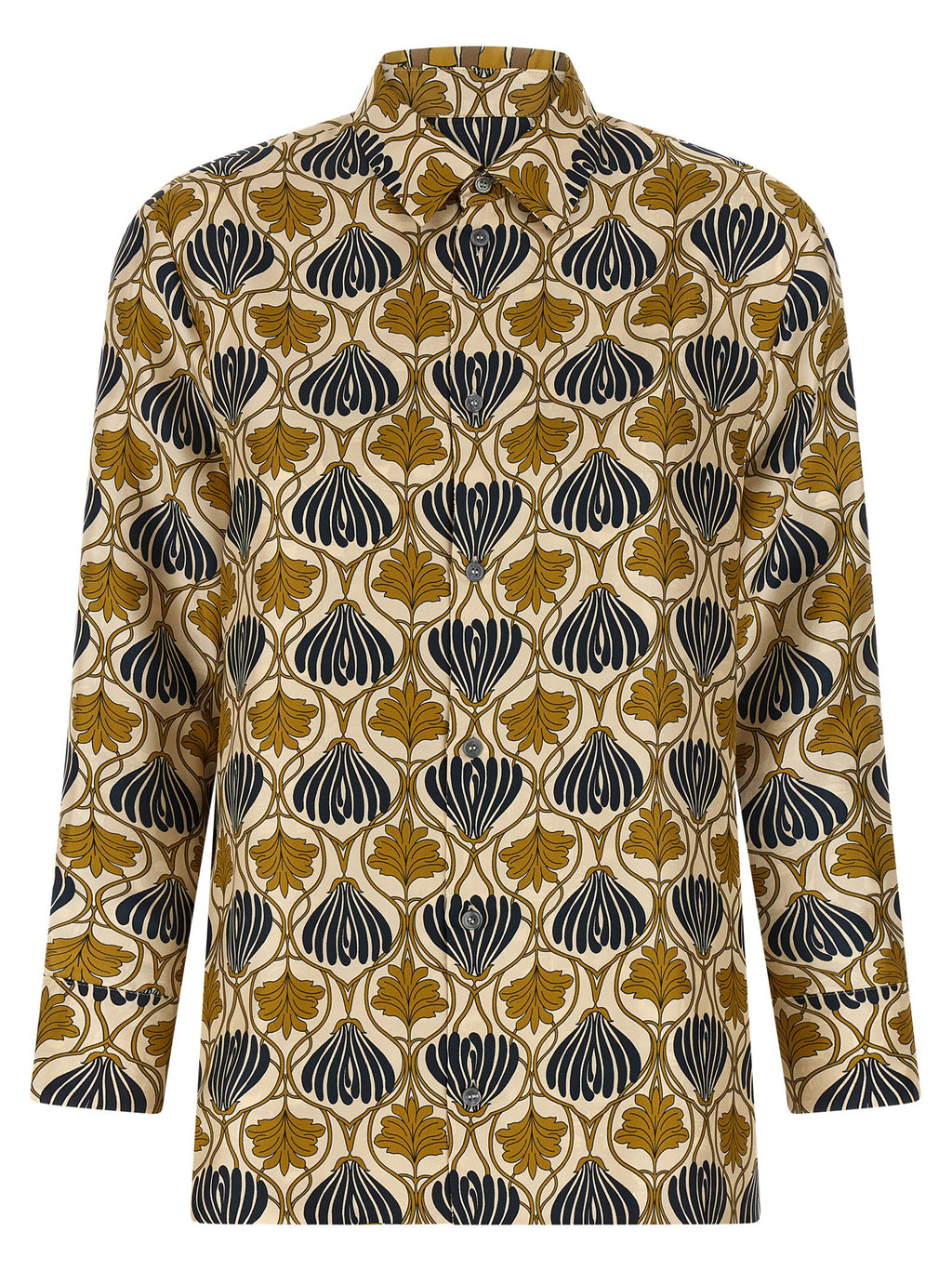 Max Mara Mehrfarbige Seidenbluse
