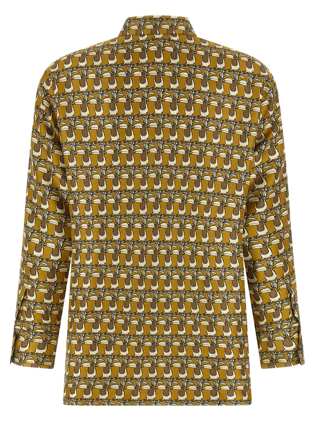 Max Mara Mehrfarbige Seidenbluse
