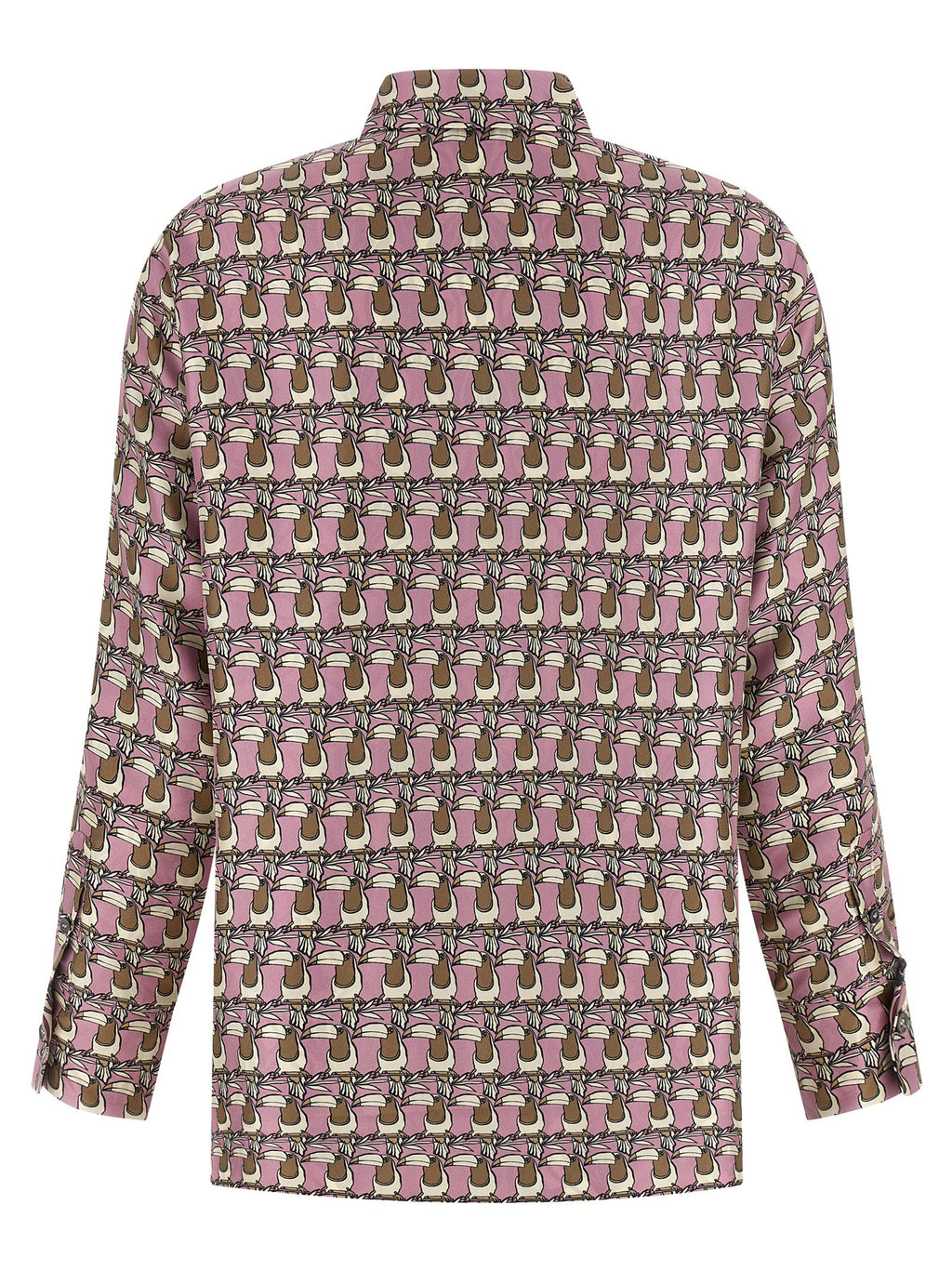 Max Mara Mehrfarbige Seidenbluse