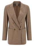 Max Mara Beiger Kaschmir-Blazer