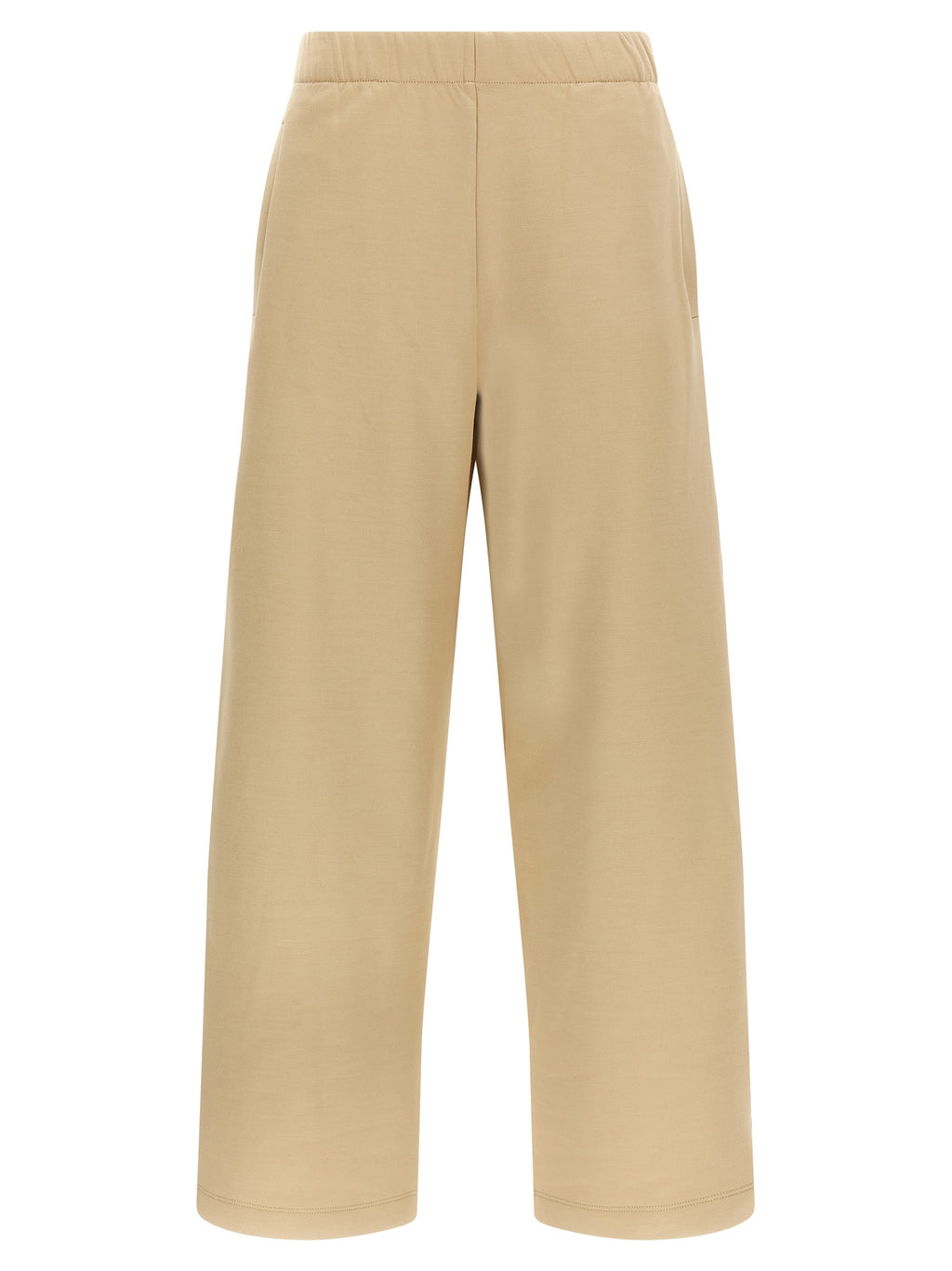 Max Mara Braune Seidenhose Lässig