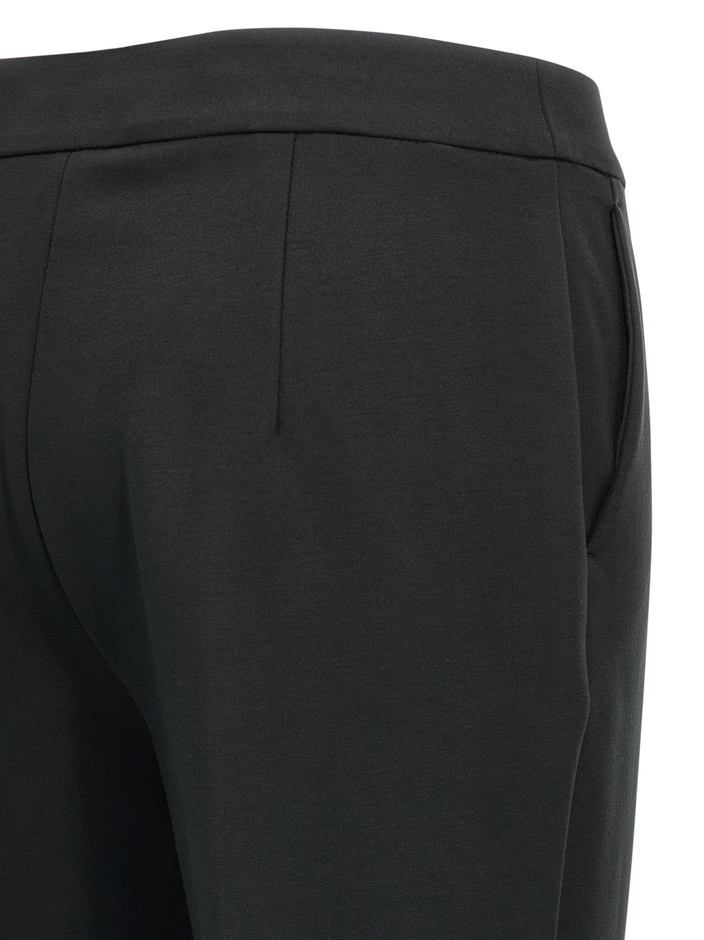 Max Mara Schwarze Freizeithose aus Viskose