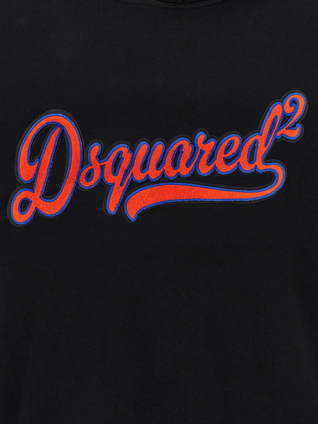 Dsquared² Schwarzer Baumwoll-Sweatshirt