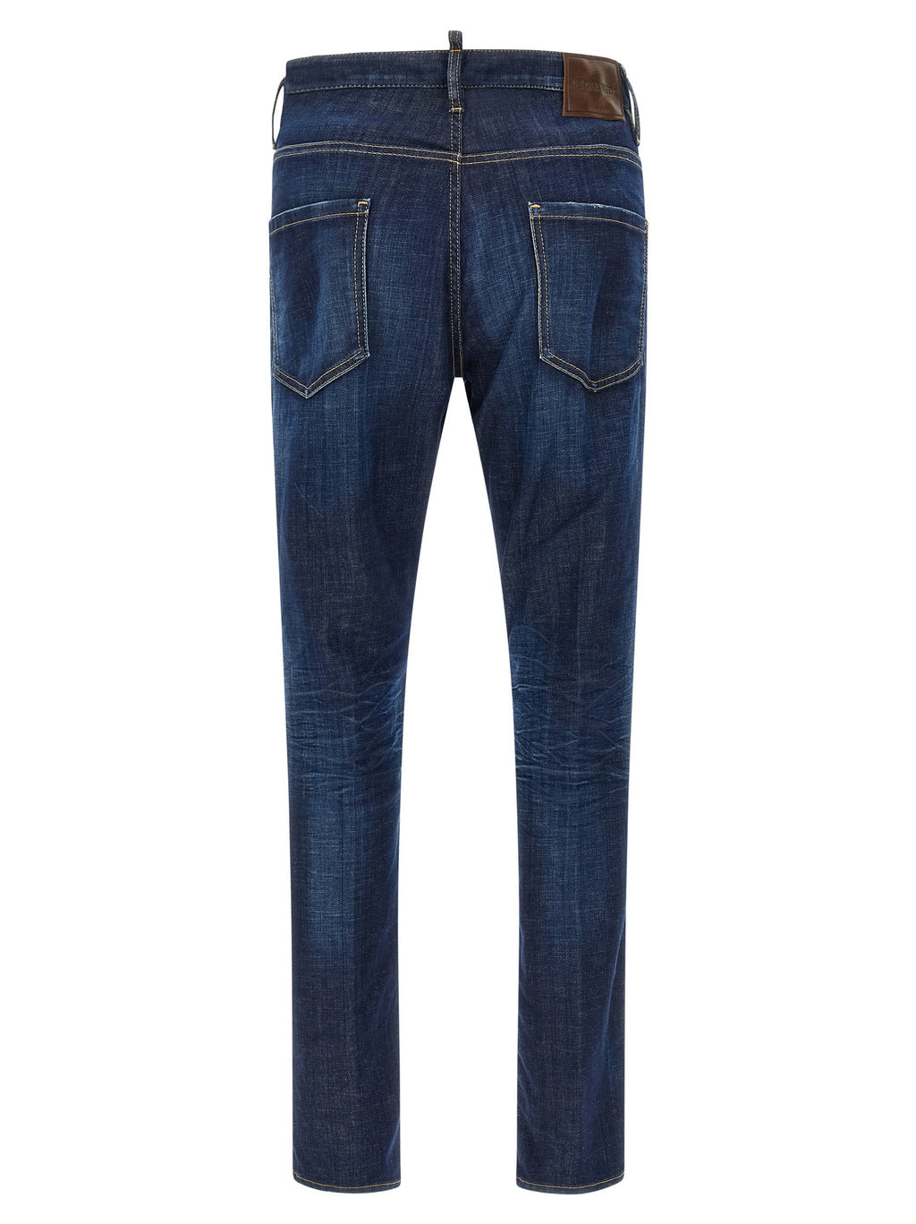Dsquared² Blaue Jeans aus Baumwolle im geraden Schnitt