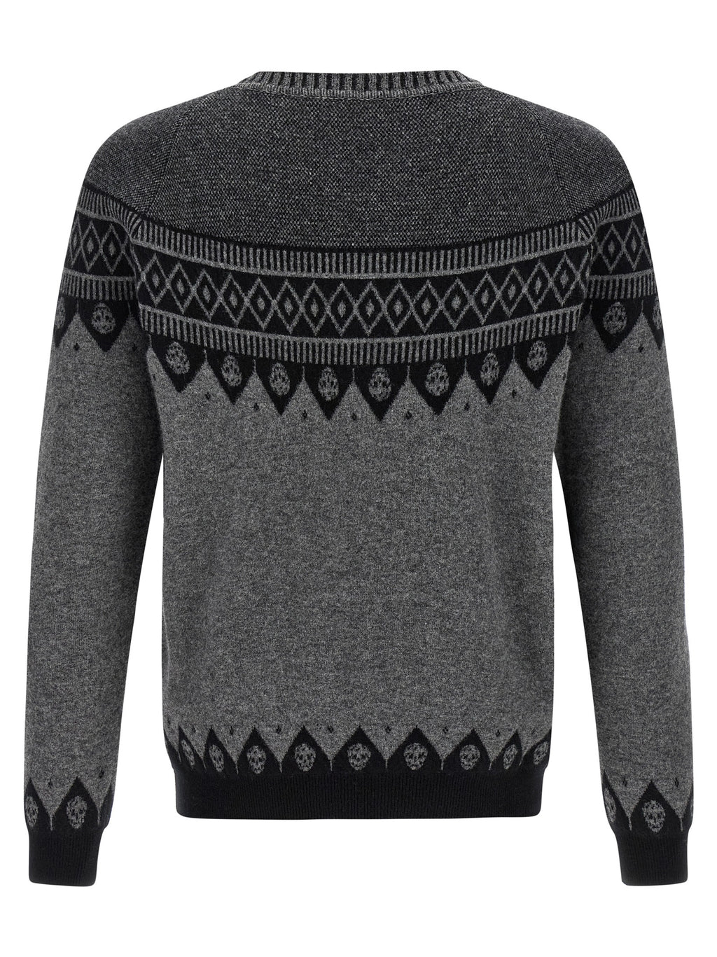 Alexander McQueen Grauer Wollcardigan