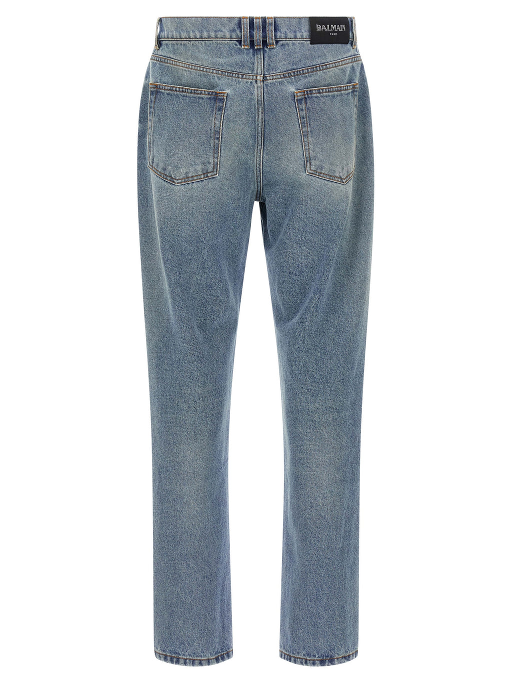 Balmain Blaue Baumwolljeans Denim