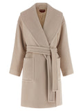 Max Mara Beiger Wollmantel