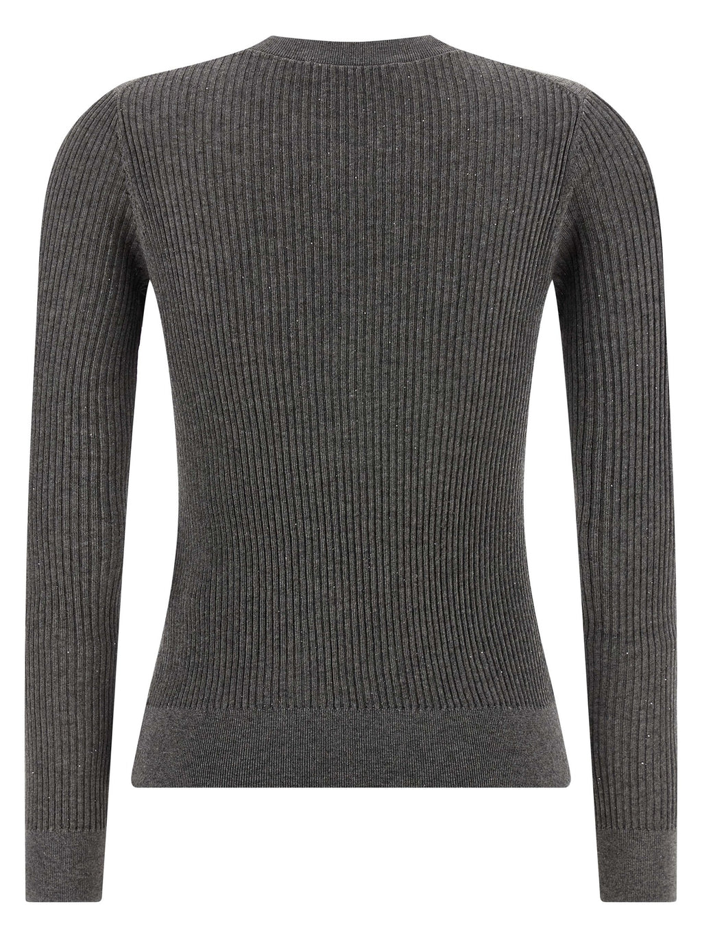Max Mara Grauer Seiden-Cardigan