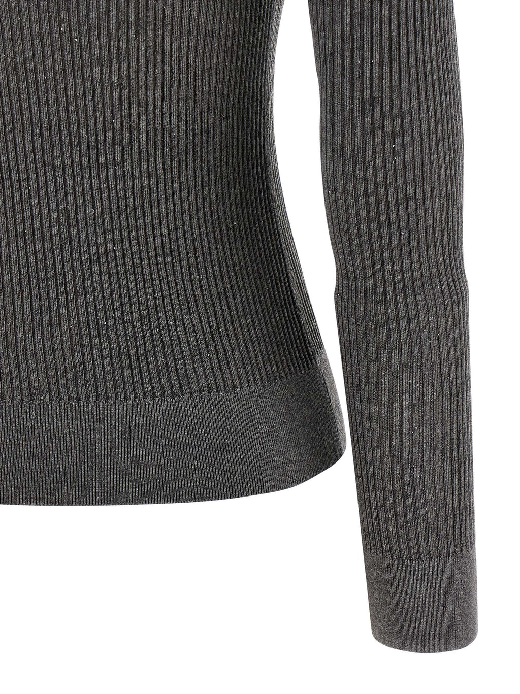 Max Mara Grauer Seiden-Cardigan