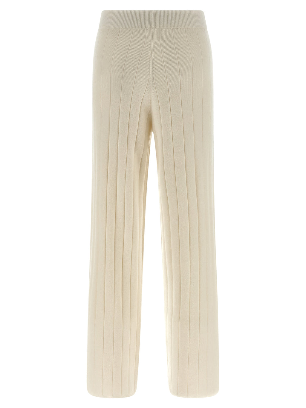 Max Mara Weiße Kaschmir-Jogginghose (Trainingshose)