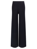 Max Mara Blaue Freizeithose aus Viskose