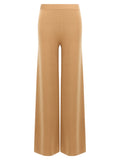 Max Mara Braune Woll-Freizeithose