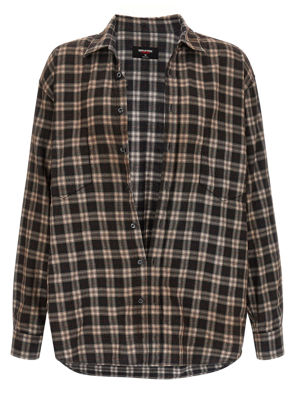 Dsquared² Mehrfarbige Baumwollbluse