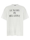 Moschino Weißes Baumwoll-T-Shirt