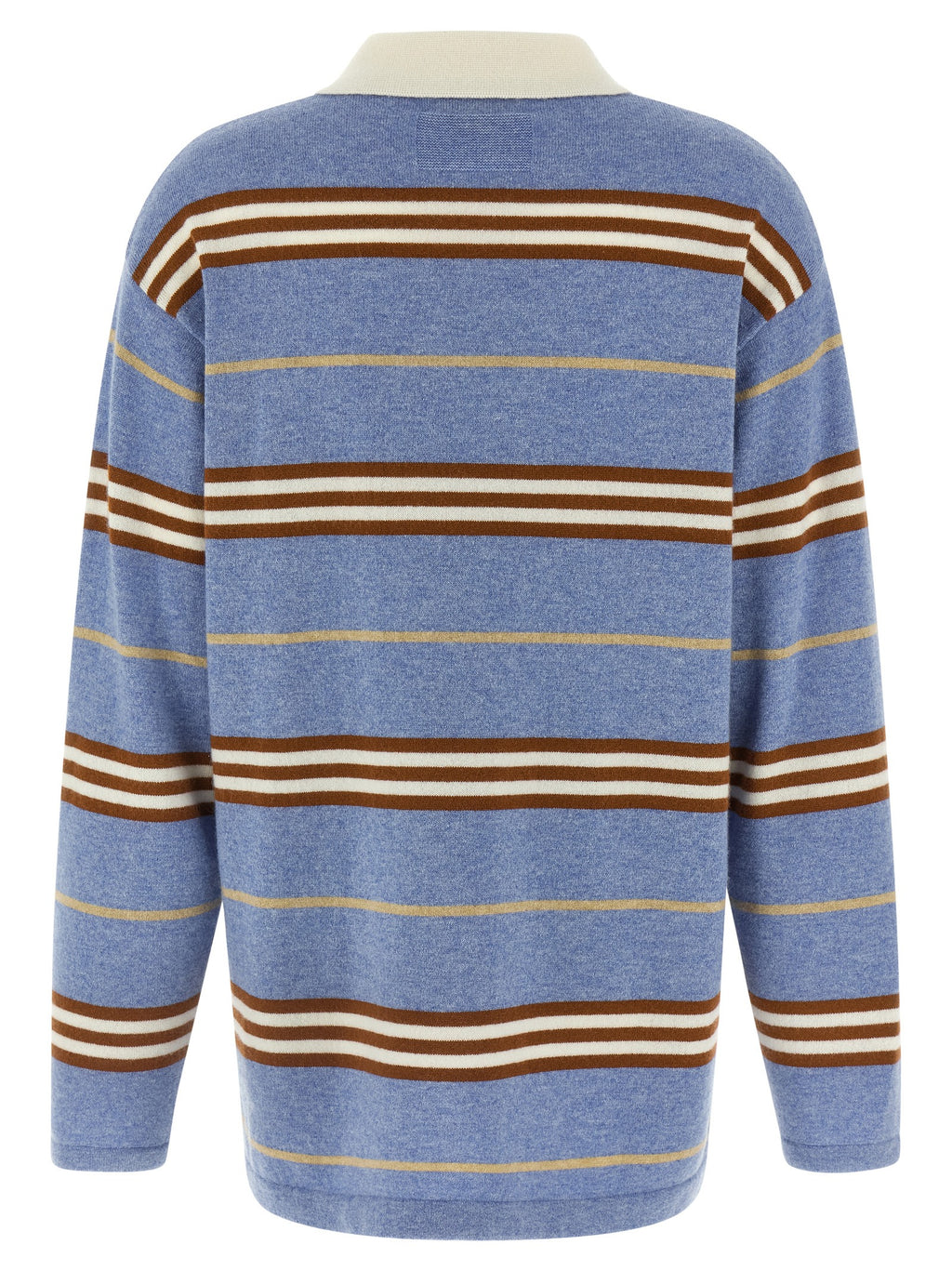 Guest in Residence Blaues Kaschmir-Poloshirt