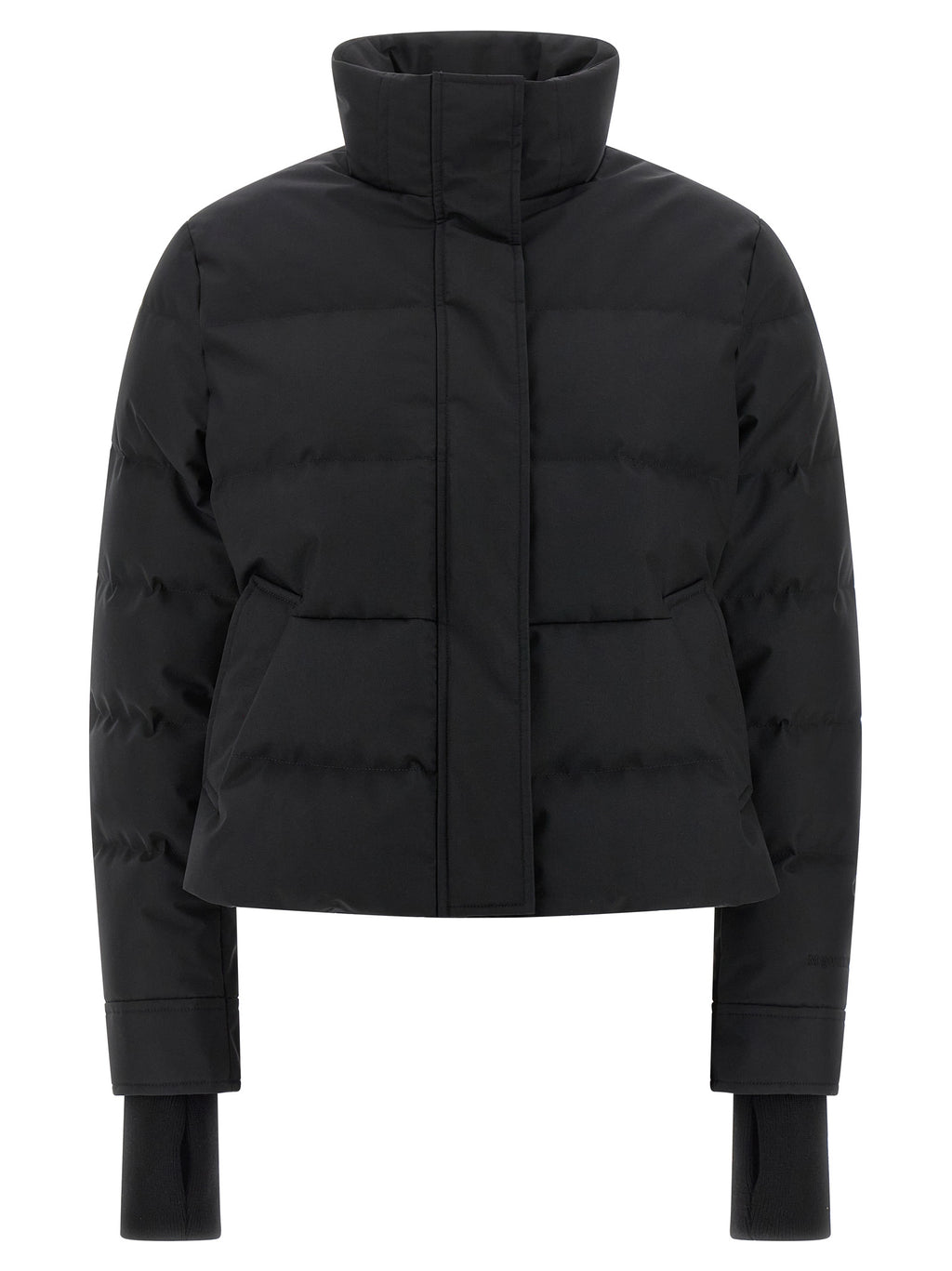 Alexander McQueen Schwarze Polyamidjacke