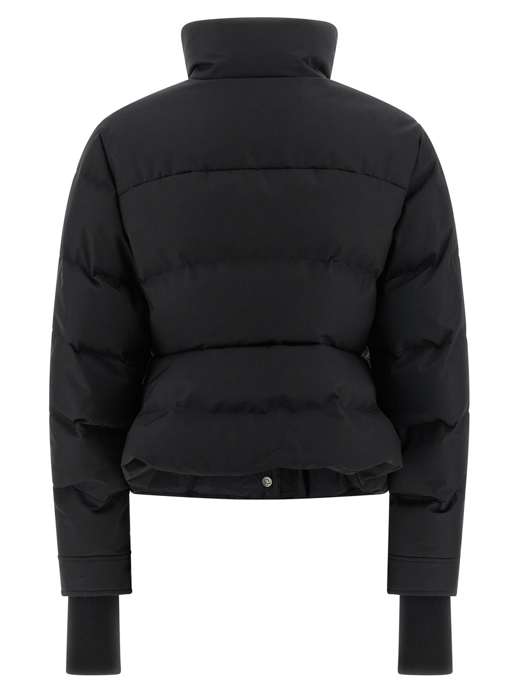 Alexander McQueen Schwarze Polyamidjacke