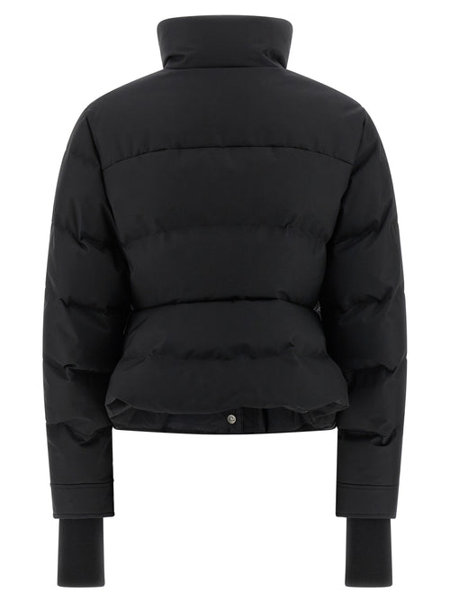 Alexander McQueen Schwarze Polyamidjacke