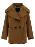 Max Mara Brauner Kaschmir-Mantel
