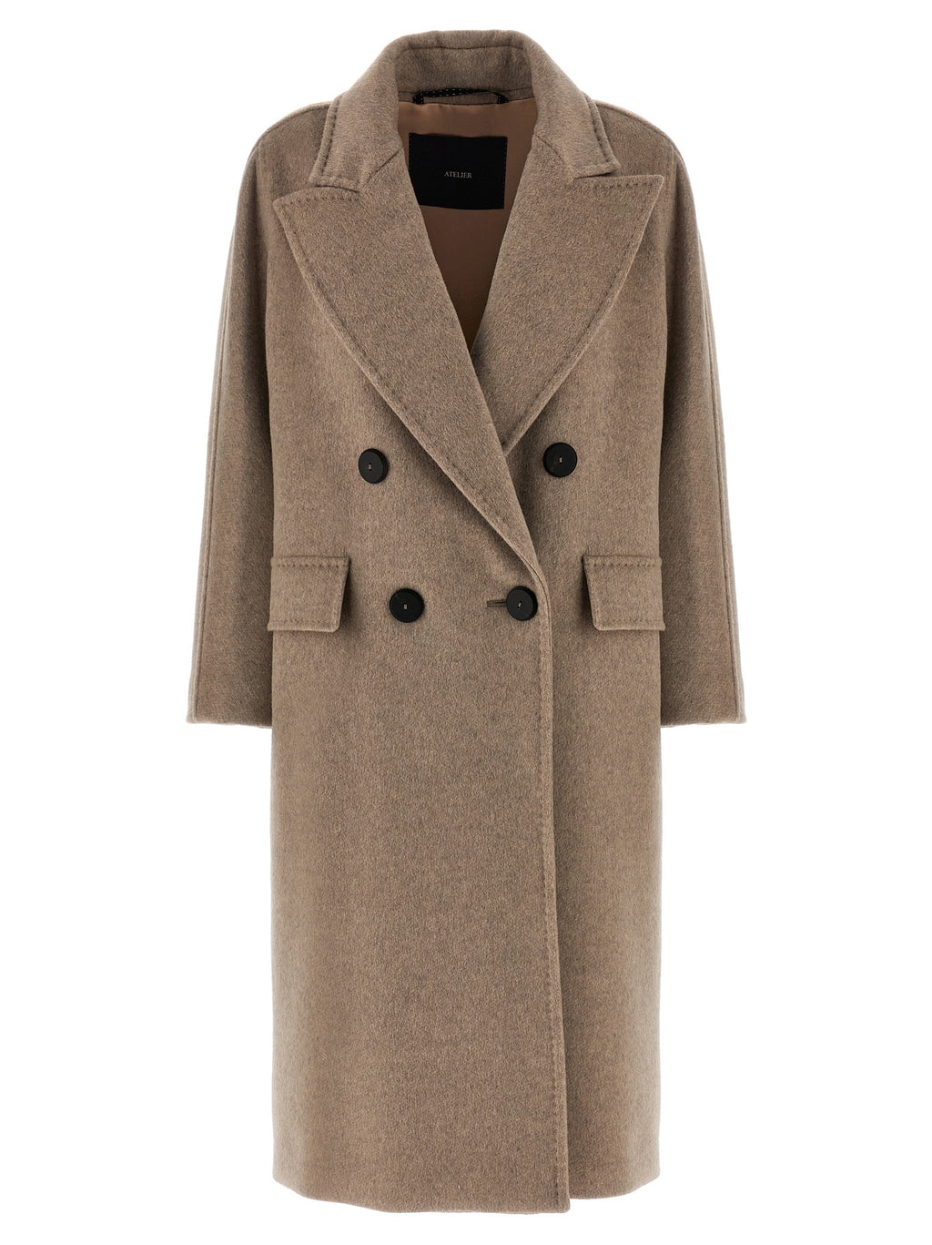 Max Mara Beiger Kaschmir-Mantel