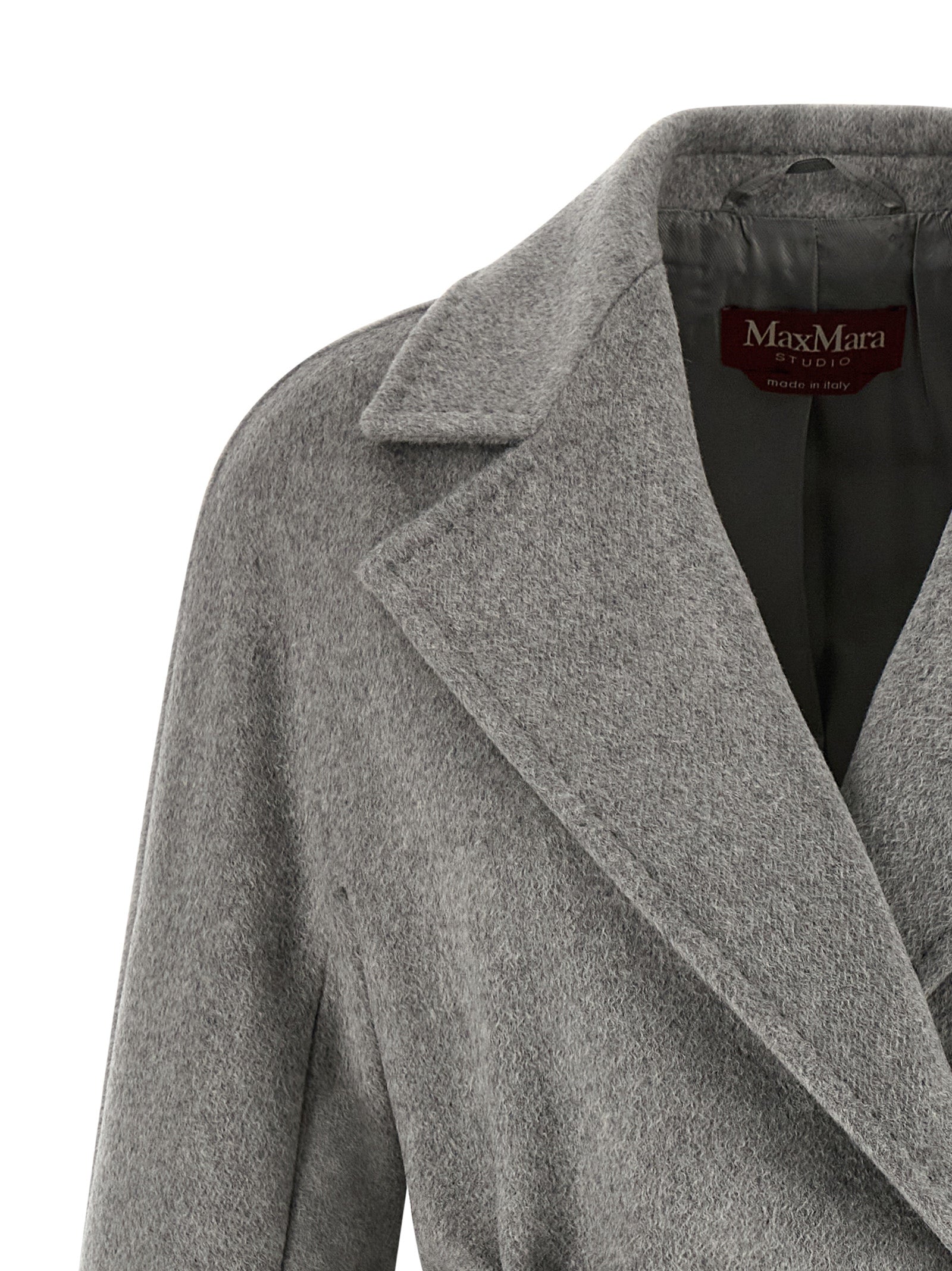 Max Mara Grauer Kaschmir-Mantel