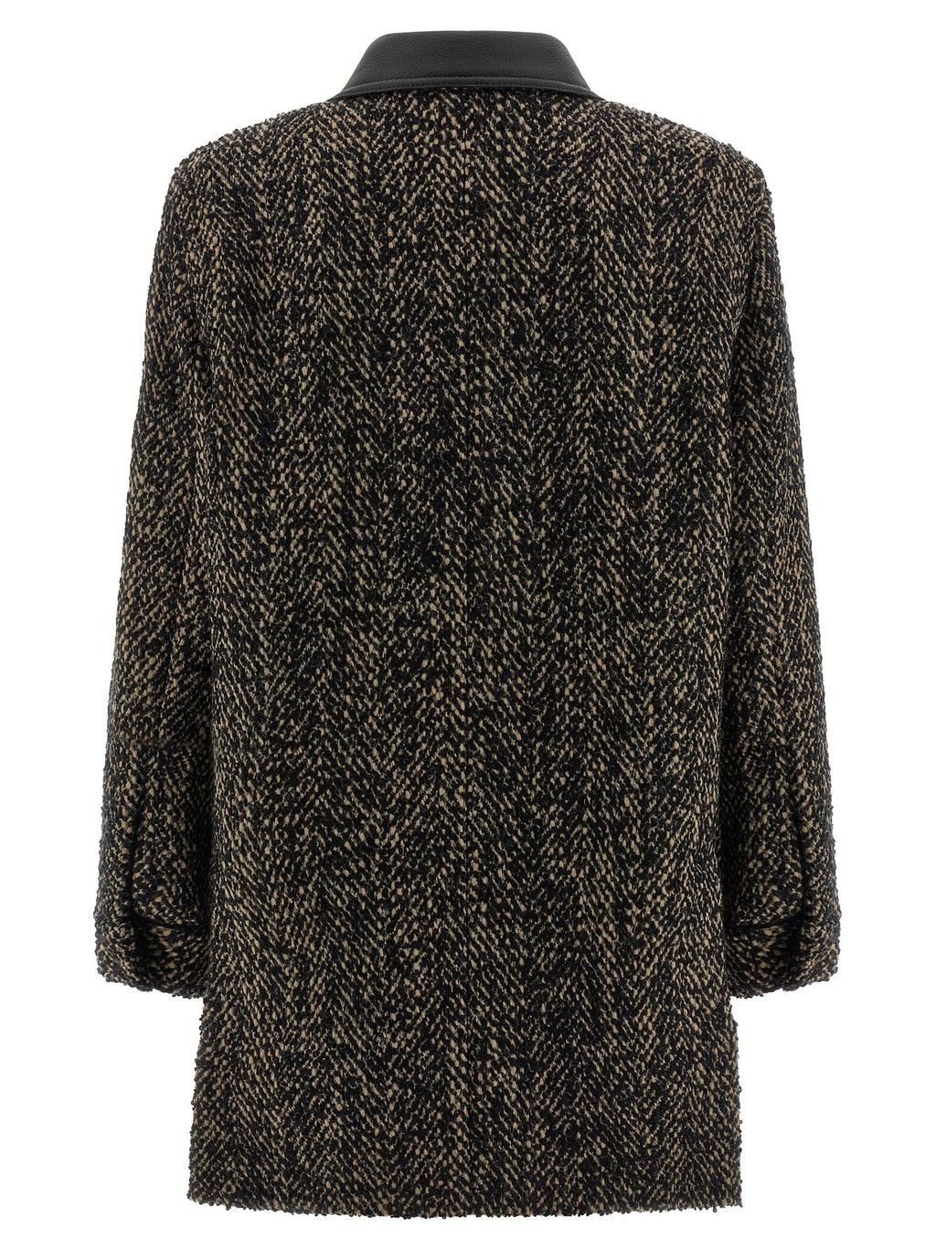 Max Mara Mehrfarbige Jacke aus reiner Schurwolle