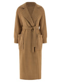 Max Mara Beiger Wollmantel