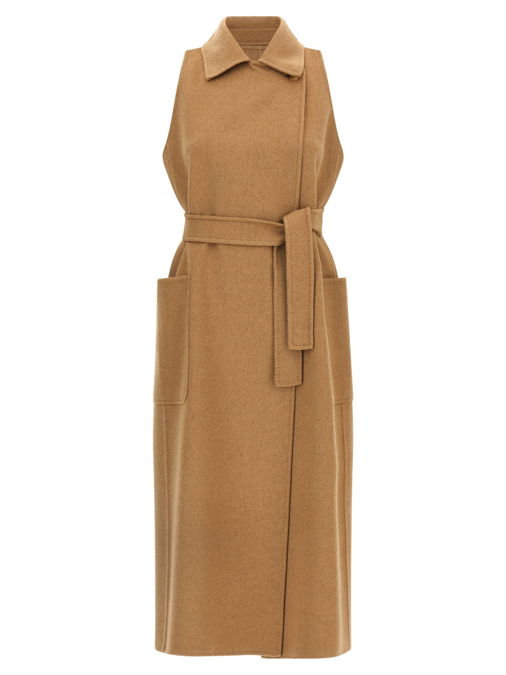 Max Mara Beiger Wollmantel