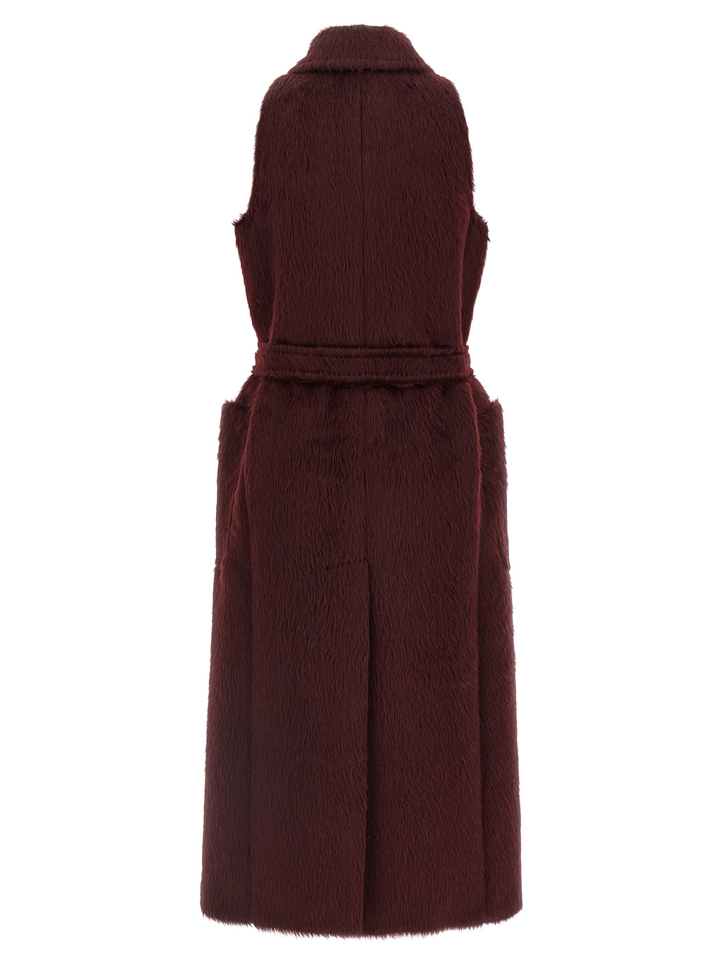 Max Mara Bordeaux Wollmantel