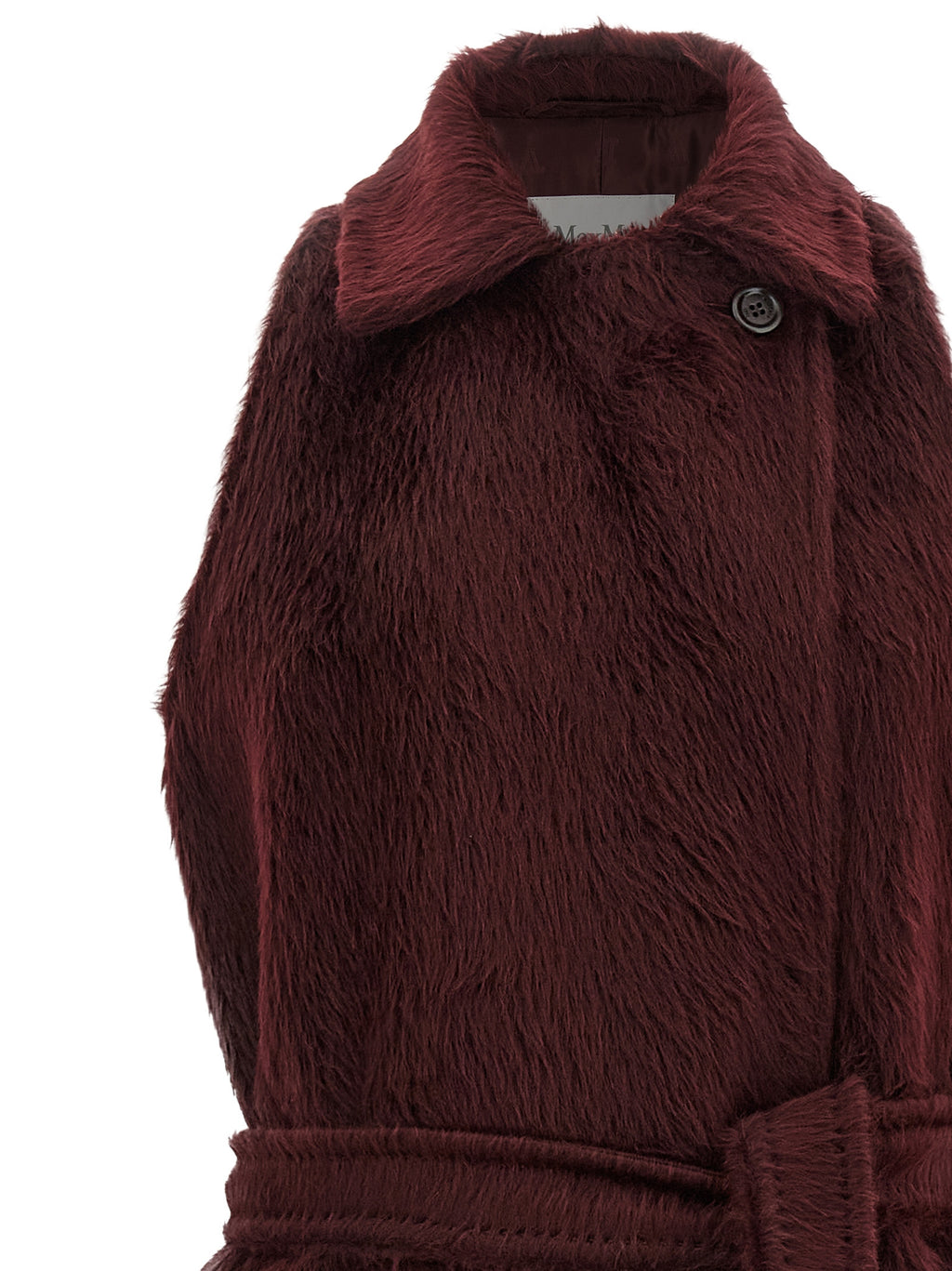 Max Mara Bordeaux Wollmantel