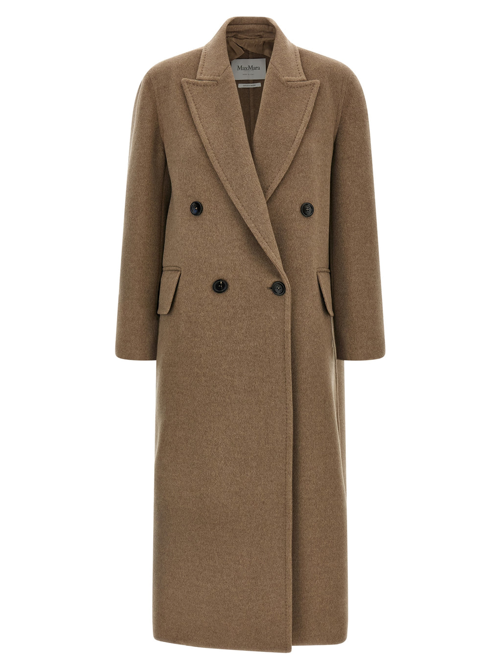 Max Mara Beiger Kaschmir-Mantel