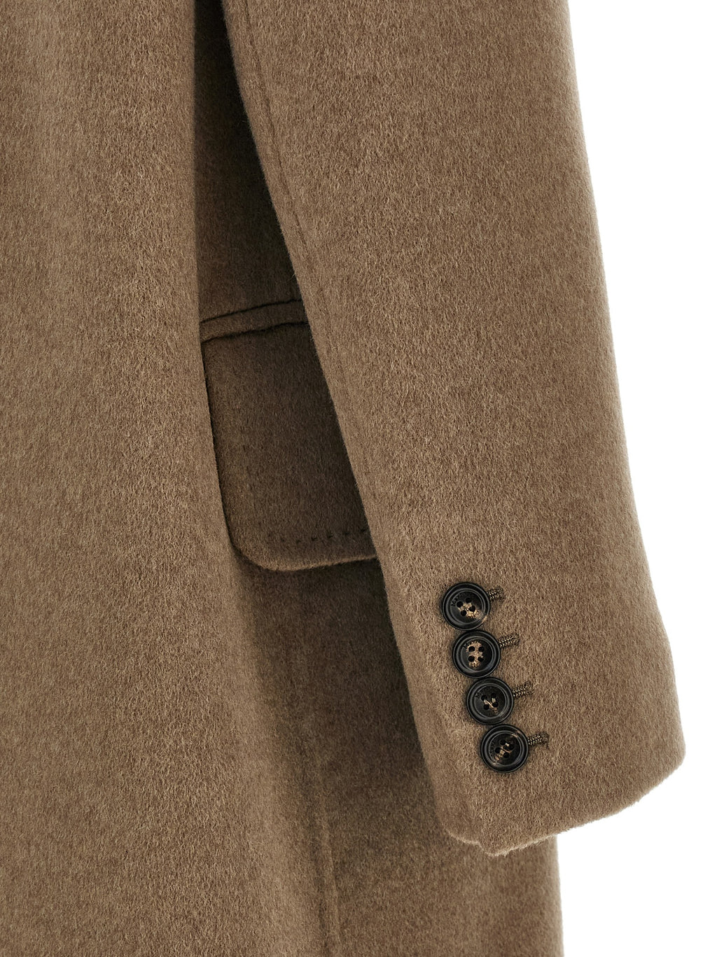 Max Mara Beiger Kaschmir-Mantel