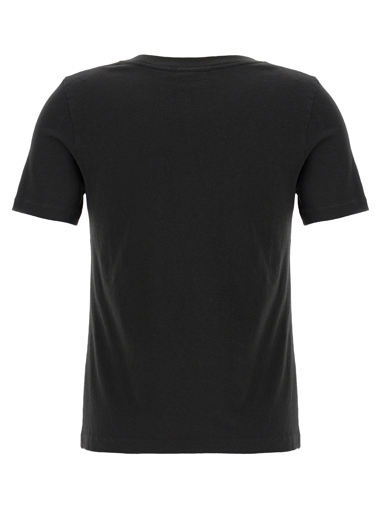 Chloé Schwarzes Baumwoll-T-Shirt