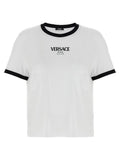 Versace Bicolor Viscose T-Shirt