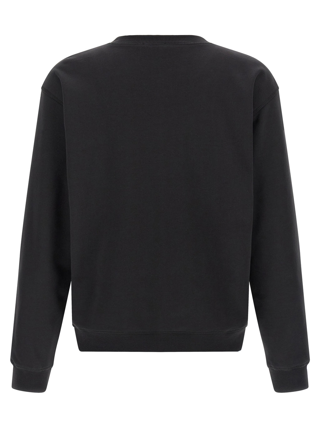 Diesel Schwarzer Baumwoll-Sweatshirt