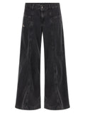 Diesel Schwarze Baumwolljeans Denim