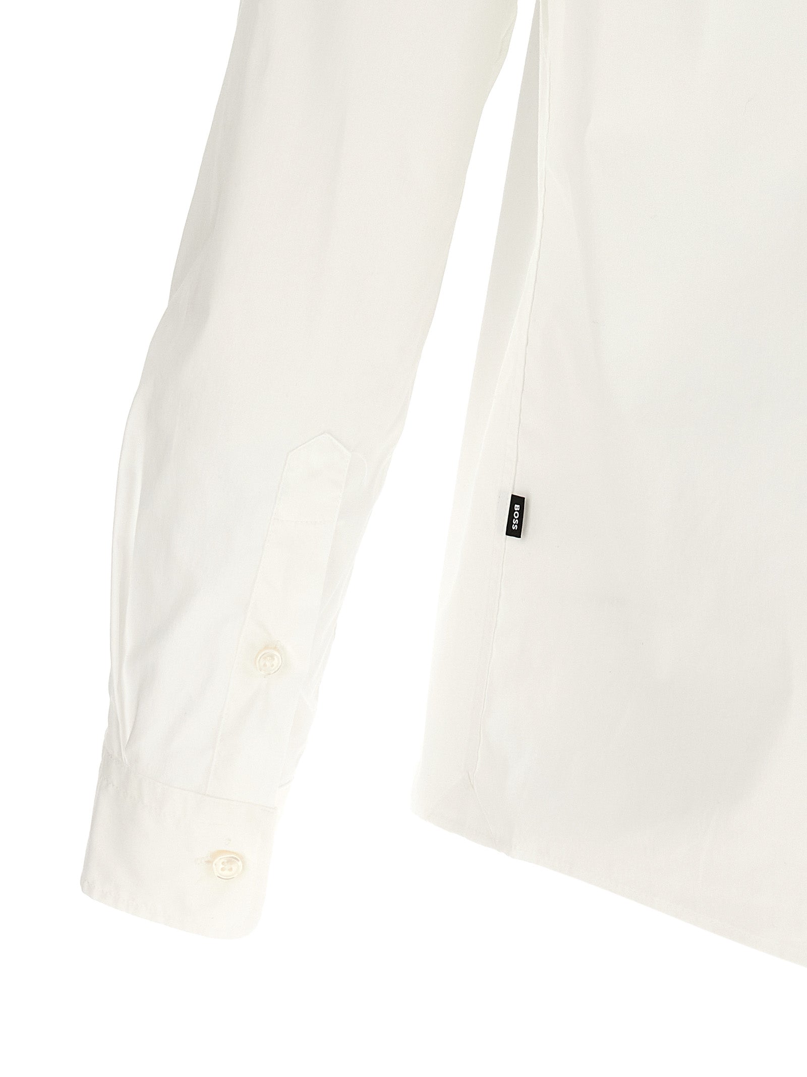Hugo Boss Weiße Baumwollbluse