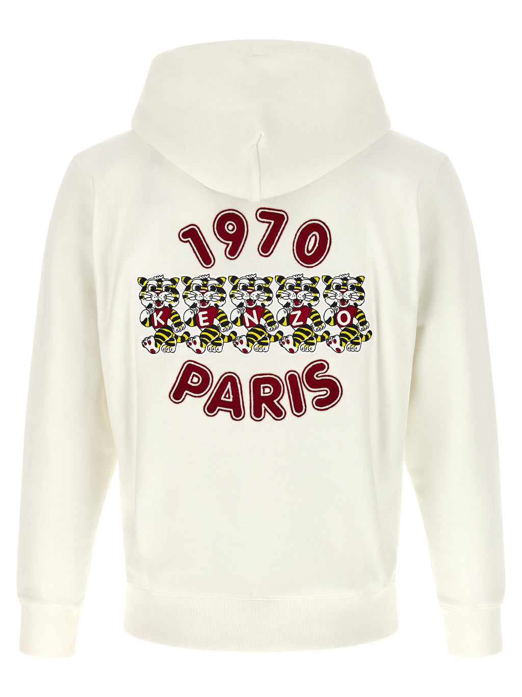 Kenzo Weißes Baumwoll-Sweatshirt