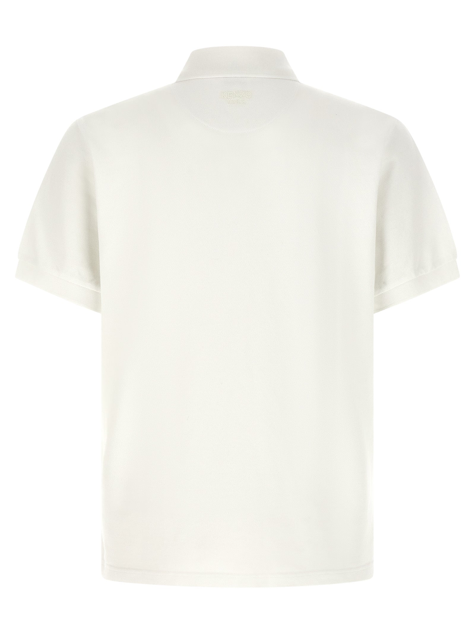 Kenzo Weißes Poloshirt aus Baumwolle
